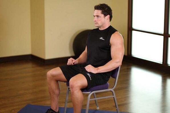exercises sitting on a chair for potency